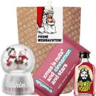 Geschenktüte „Frohe Weihnachten“ - Lustiges Weihnachtsgeschenk (Weihnachtsmann - Set 1)