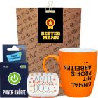 Geschenktüte für Männer „Bester Mann“ (Set 2)