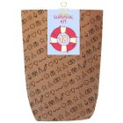 Geschenktüte SURVIVAL KIT ZUM 18. GEBURTSTAG - zum Befüllen