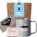 Geschenktüte Mitarbeitergeschenk „Super Kollege“ (Set 8)