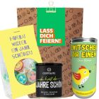Geschenktüte zum Geburtstag – Geschenkset „Lass dich feiern!“ (Set 3)