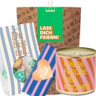 Geschenktüte zum Geburtstag – Geschenkset „Lass dich feiern!“ (Set 7)