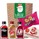 Geschenktüte „Lieblingsweihnachtsmann“ – Witzige Kleinigkeit für Freund (Set 4)
