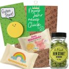Geschenktüte „Neues Jahr, neues Glück!“ - kleine Aufmerksamkeit für Neujahr (Set 7)