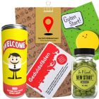 Geschenktüte Herzlich Willkommen - Zielpunkt # 8