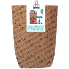 Geschenktüte WELCOME BACK TO THE OFFICE - zum Befüllen