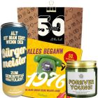 Geschenktüte 50. Geburtstag – Geschenkset „50 Years“ (Set 2)