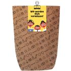 Geschenktüte für Abschiedsgeschenke „Wir werden dich vermissen!“ – zum Befüllen