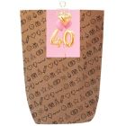 Geschenktüte 40 - Motiv Ballons - zum Befüllen