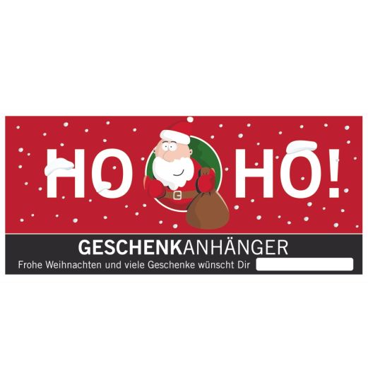 Schokolade HO HO! GESCHENKANHÄNGER