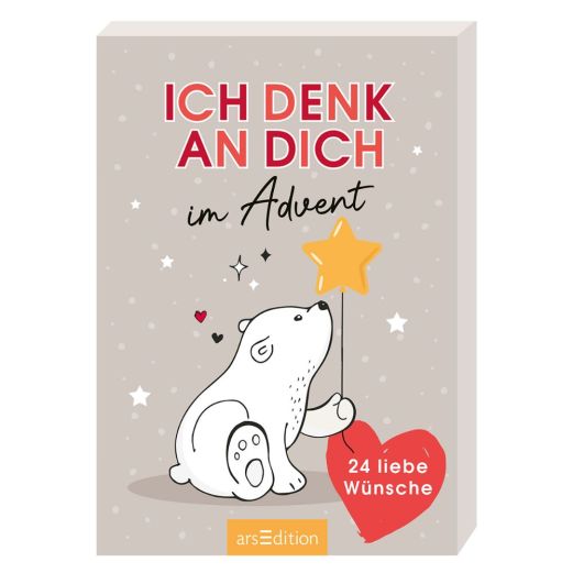 24 liebe Wünsche Ich denk an dich im Advent