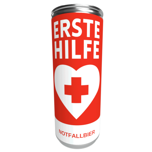 Dosenbier ERSTE HILFE