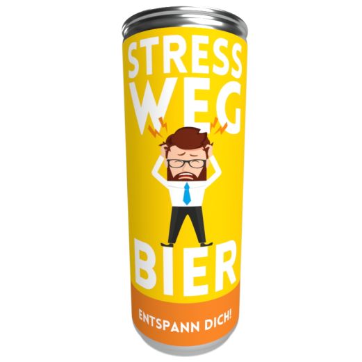 Dosenbier STRESS WEG BIER