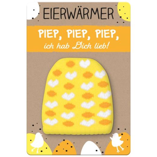 Eierwärmer PIEP, PIEP, PIEP, ICH HAB DICH LIEB!