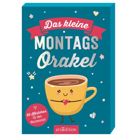 50 Kärtchen für den Wochenstart “Montags-Orakel“ – lustige Kollegengeschenk