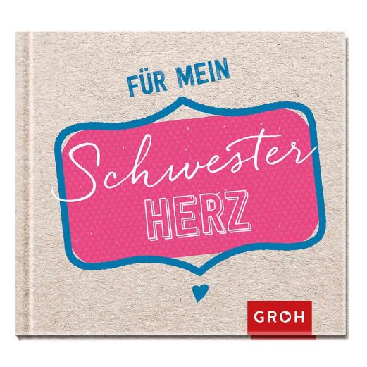 Mini-Buch FÜR MEIN SCHWESTERHERZ