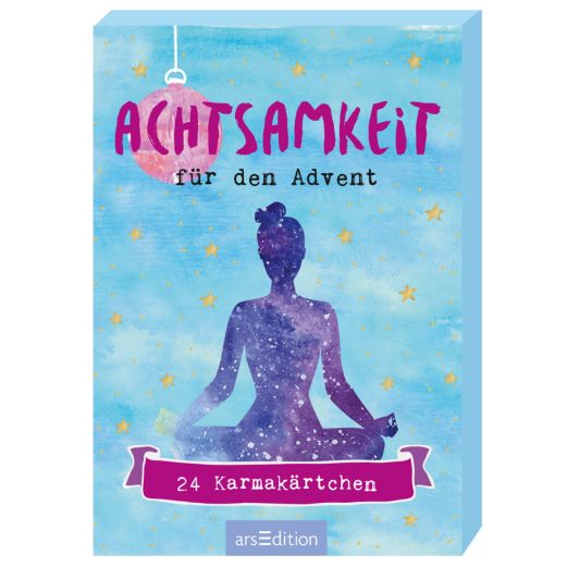 24 Karma Kärtchen ACHTSAMKEIT FÜR DEN ADVENT