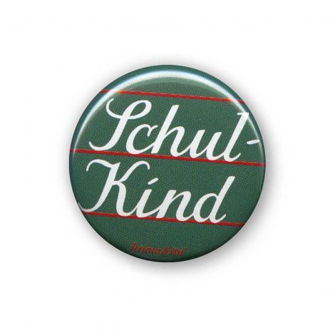 Ansteckbutton SCHULKIND von Krima Isa