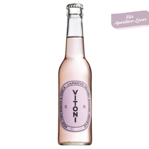 Aperitivo Spritz Rosato „VITONI“ (mit Roséwein und Tonic Water)