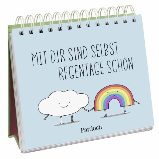 Aufstellbuch MIT DIR SIND SELBST REGENTAGE SCHÖN