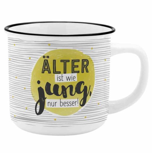 Becher ÄLTER IST WIE JUNG, NUR BESSER