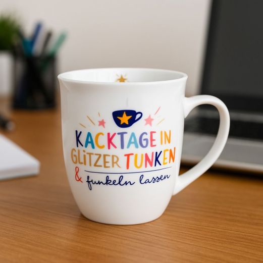 Großer Becher KACKTAGE