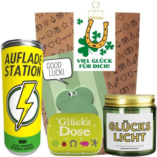 Geschenktüte VIEL GLÜCK FÜR DICH! # 1