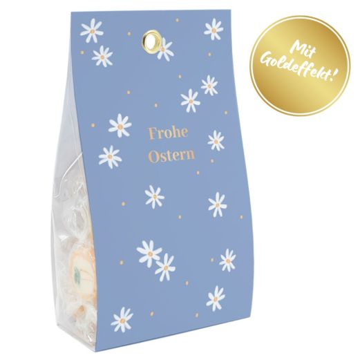 Oster-Bonbons „Frohe Ostern“ (Blumen)