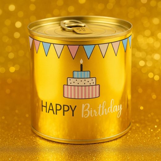 Cancake HAPPY BIRTHDAY GOLDDFUNKELN - Brownie 