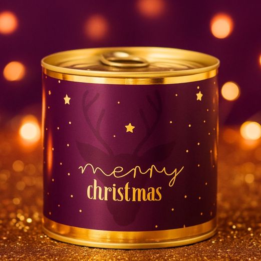 Cancake MERRY CHRISTMAS - Motiv Hirsch - Brownie