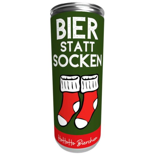 Dosenbier BIER STATT SOCKEN