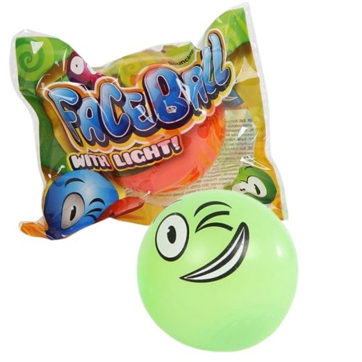 Emoji Hüpfball mit cooler Lightshow (Zufallsmotiv)