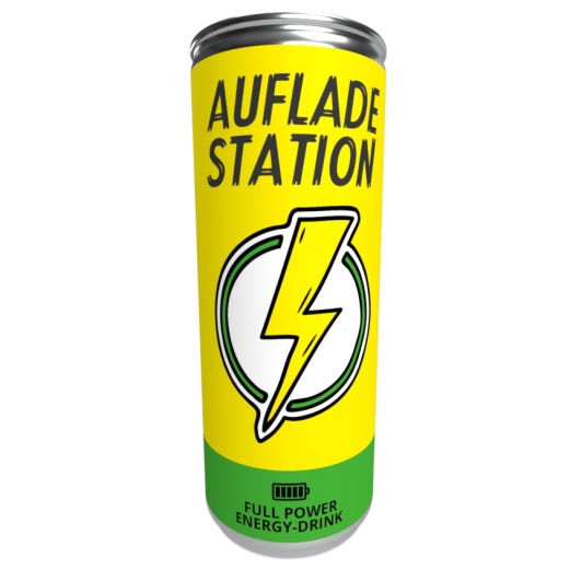 Energy Drink AUFLADESTATION