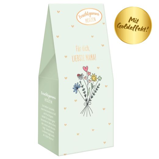 Fruchtgummi Herzen FÜR DICH, LIEBSTE MAMA!