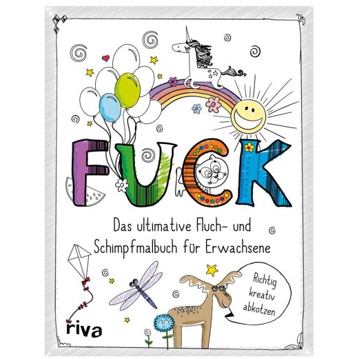 Fluch- und Schimpfmalbuch FUCK
