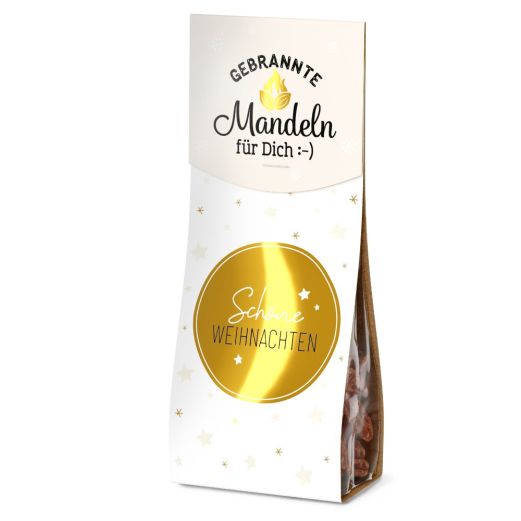 Gebrannte Mandeln Schöne Weihnachten - Sterne