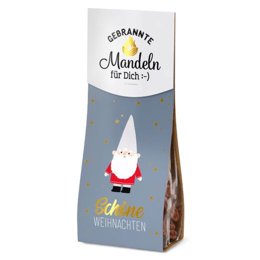 Gebrannte Mandeln Schöne Weihnachten - Weihnachtsmann
