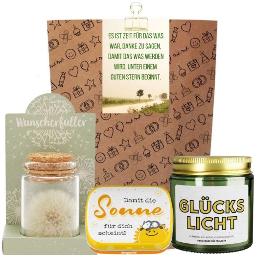 Geschenktüte Abschied – Geschenk zum Abschied Kollegen (Set 10)