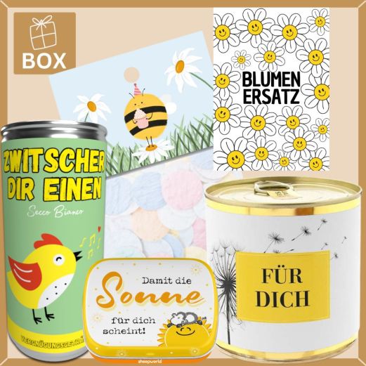 Geschenkbox BLUMENERSATZ # 1