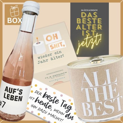 Geschenkbox DAS BESTE ALTER IST JETZT! # 2