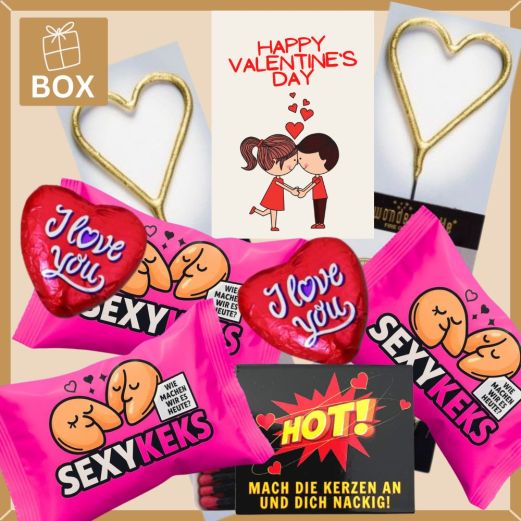 Geschenkbox „Du Ich läuft“ - rosa (Set 1)