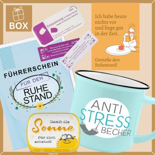 Geschenkbox GENIESSE DEN RUHESTAND! # 1