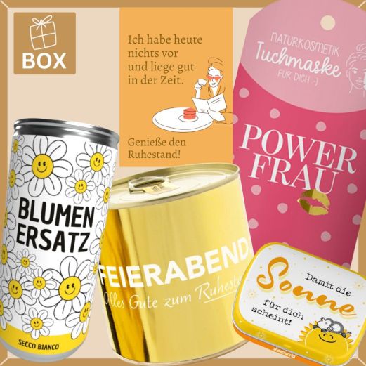 Geschenkbox GENIESSE DEN RUHESTAND! # 2