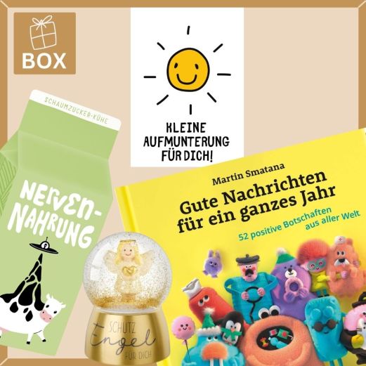 Geschenkbox Gute Besserung Paket „Kleine Aufmunterung für dich“ (Set 5)