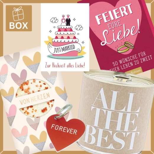 Geschenkbox JUST MARRIED # 1