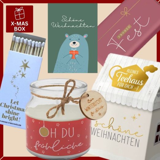 Geschenkbox X-Mas SCHÖNE WEIHNACHTEN - Bär # 3