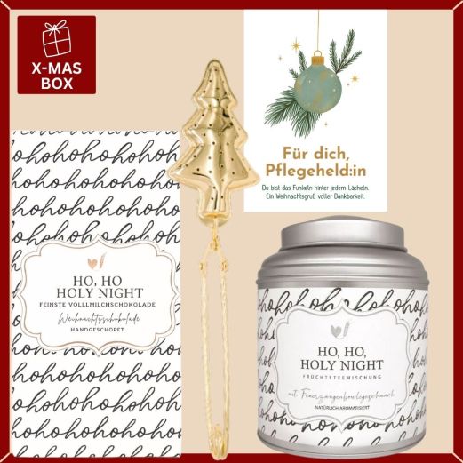 Geschenkbox Weihnachten – Für Pflegekräfte / Pflegeheld:in (Set 2)