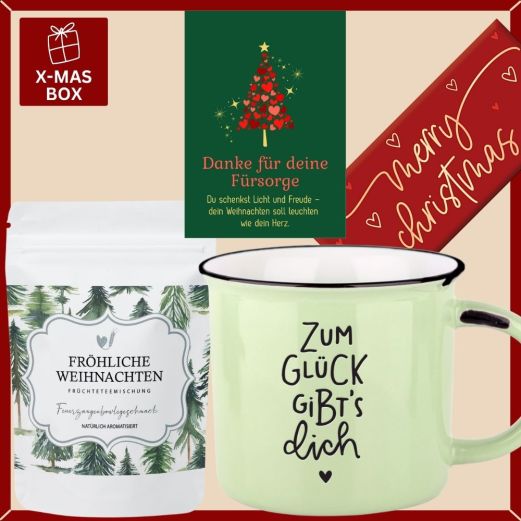Geschenkbox Weihnachten „Danke für deine Fürsorge“ (Set 2)