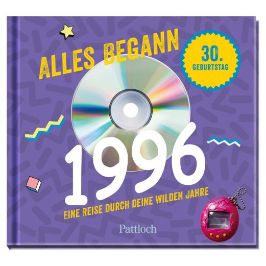 Geschenkbuch zum 30. Geburtstag „Alles begann 1996“