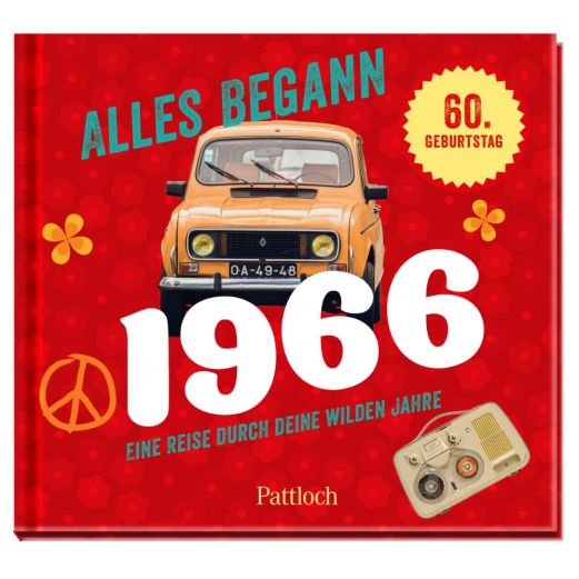 Geschenkbuch zum 60. Geburtstag „Alles begann 1966“